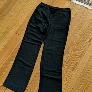 LOFT linen wide leg trousers